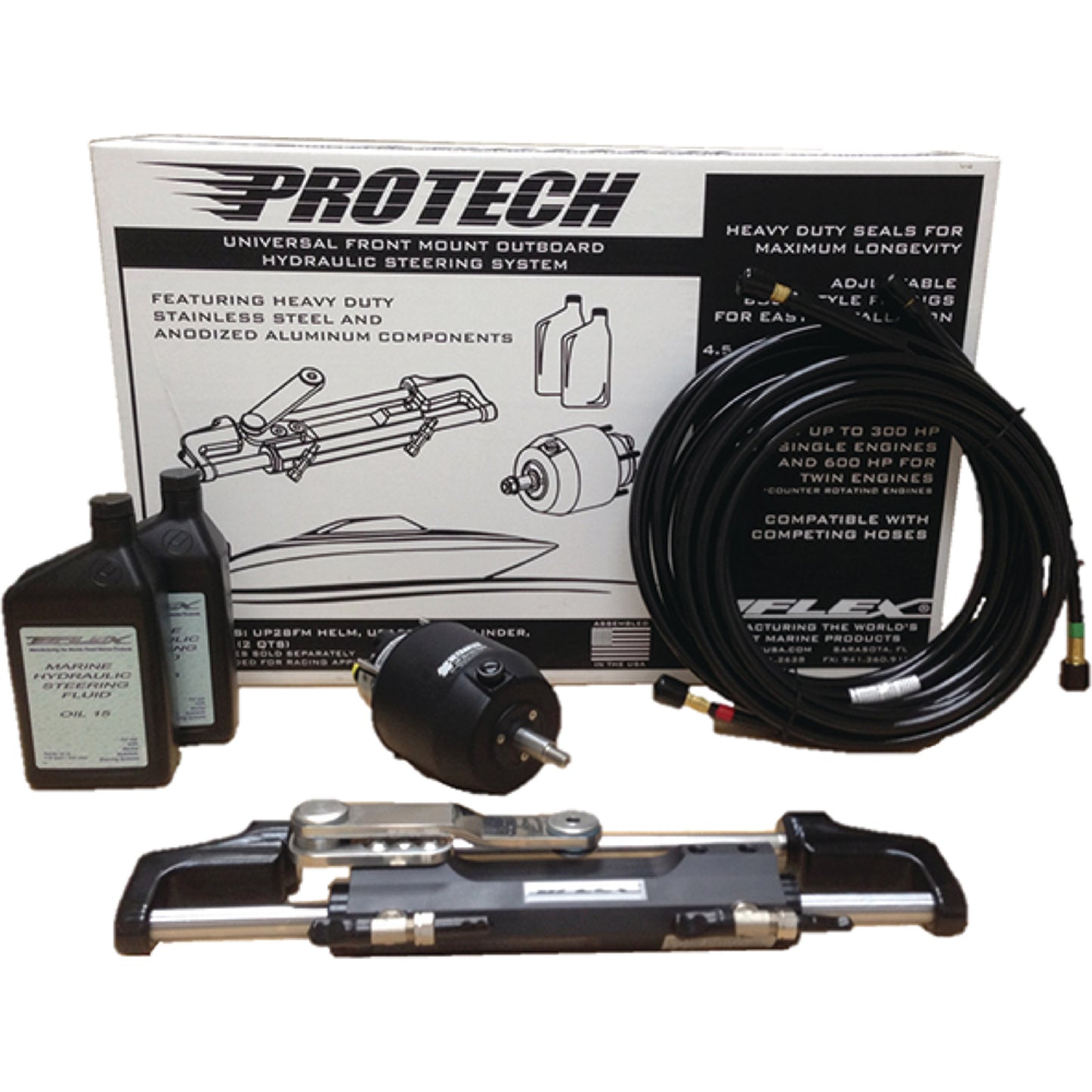 O/B HYDRAULIC STEERING KIT 300HP