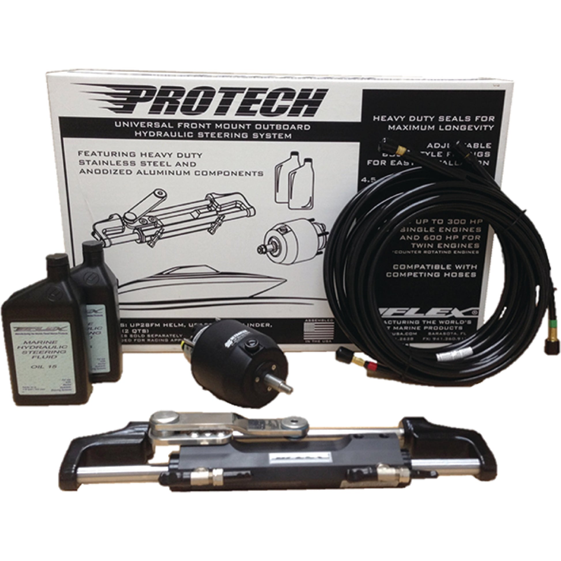 O/B HYDRAULIC STEERING KIT 300HP