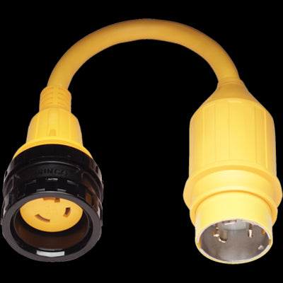 PIGTAIL MALE 50A 125/250V TO FML 30A 125