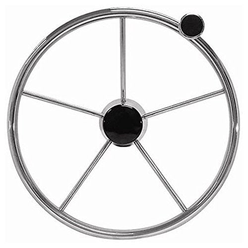 STR WHEEL SS DESTROYER W/KNOB 22* 15.5"