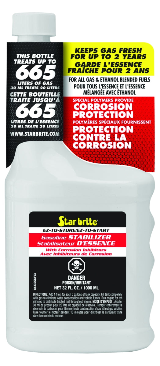 EZ STORE GAS STORAGE ADDITIVE - 32 OZ