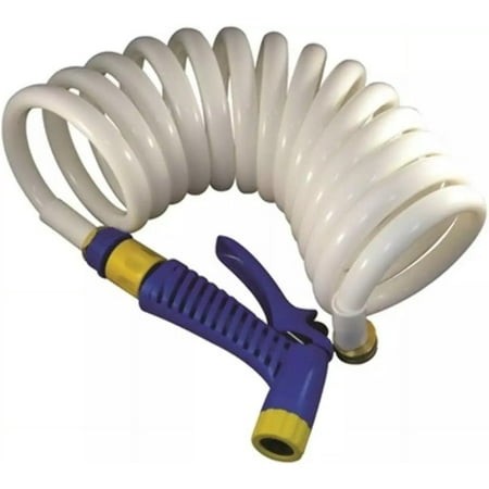 COILED HOSE 1/2X15 W/NOZ