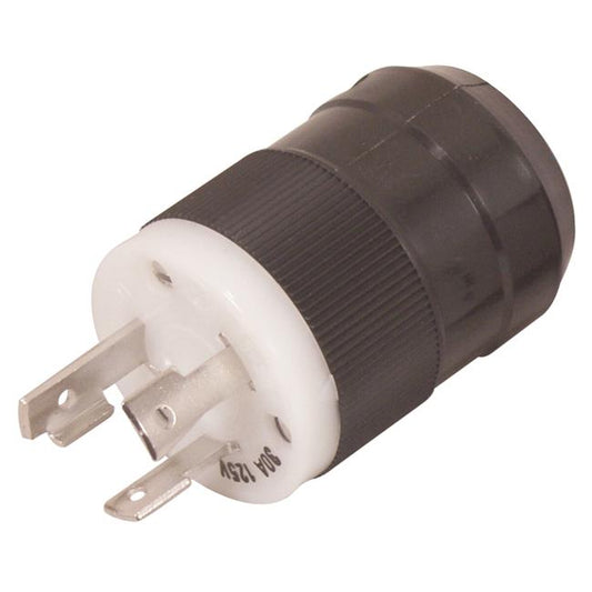 LOCKING MALE PLUG 30A 125V