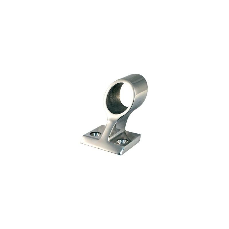 HAND RAIL BASE SS 1" CNTR 60*