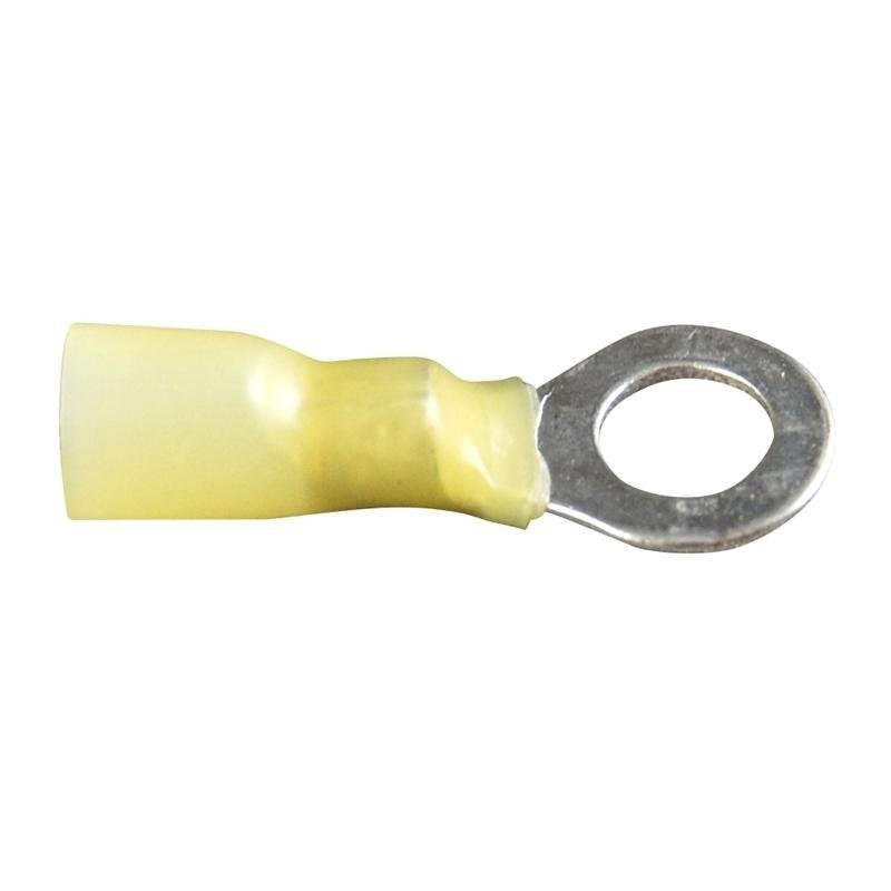 RING TERMINAL HS YEL 12-10 AWG 1/2"