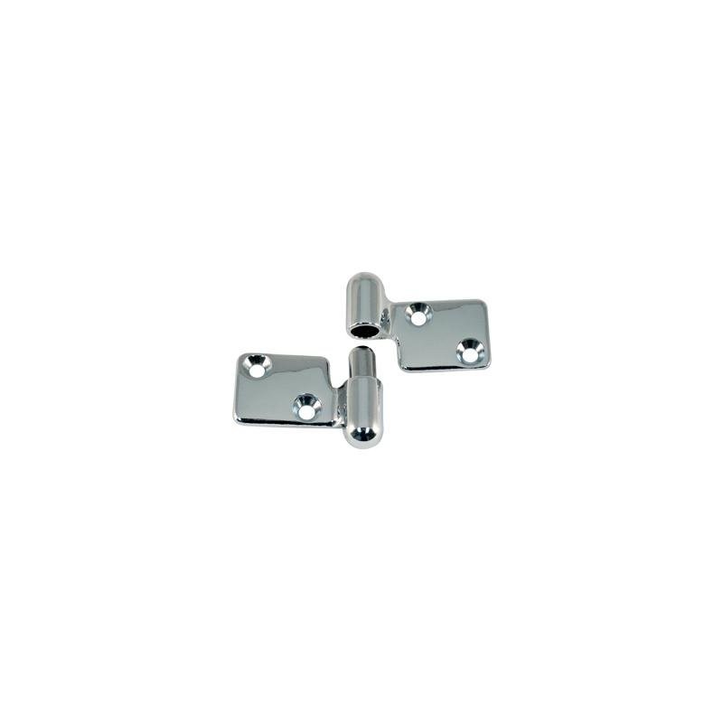PULL APART HINGE CHR/BR