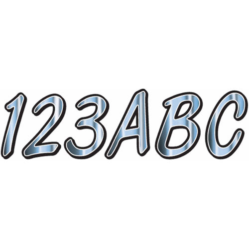 LETTER KIT CHR/BLK