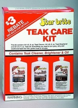 TEAK CARE KIT 3/QTS