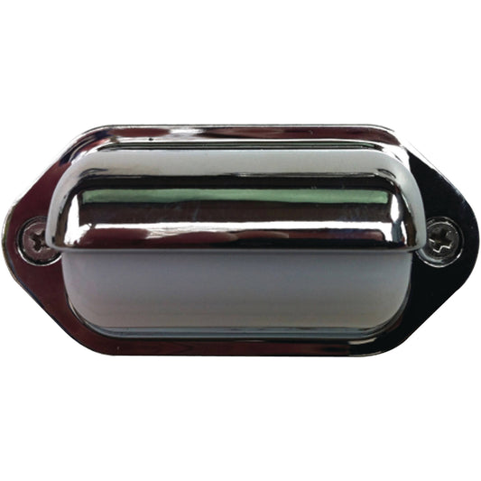 COURTESY LITE WHT LED OBLONG CHR/BZL