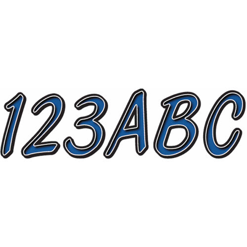 LETTER KIT BLUE/BLK