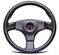 STEALTH STEERING WHEEL BLACK