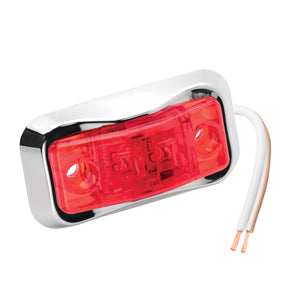 LED WATERPROOF SIDEMARKER LIGHT - RED