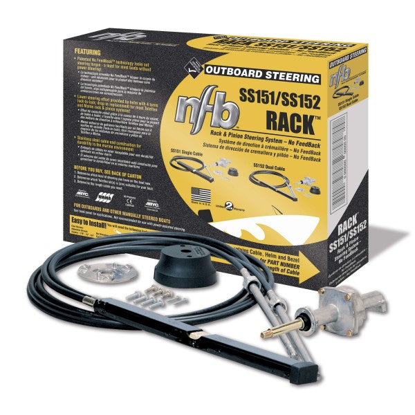 NFB PRORACK DUAL CABLE STEERING KIT 15'