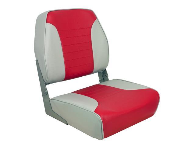 STD FOLD DOWN SEAT GRY/RED
