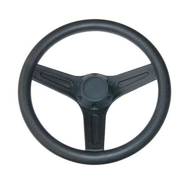 STEERING WHEEL - HARD GRIP - BLACK