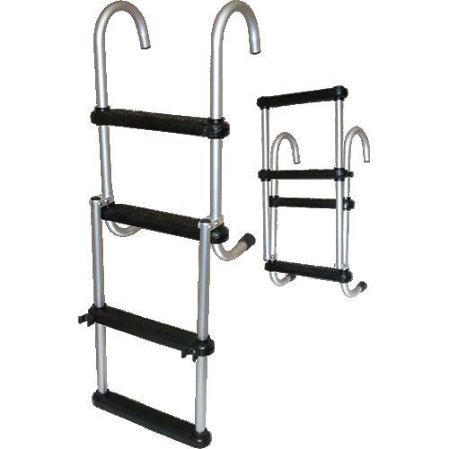 REMOVABLE FOLDING LADDER SS C/MNT 4 STEP