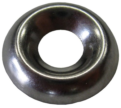 SS FINISH WASHERS 1/4IN