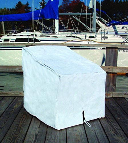DECK CHAIR (SINGLE) COVER - WHITE