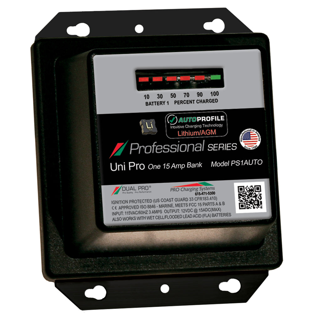 PRO SERIES CHARGER LITHIUM/AGM 1-BANK15A