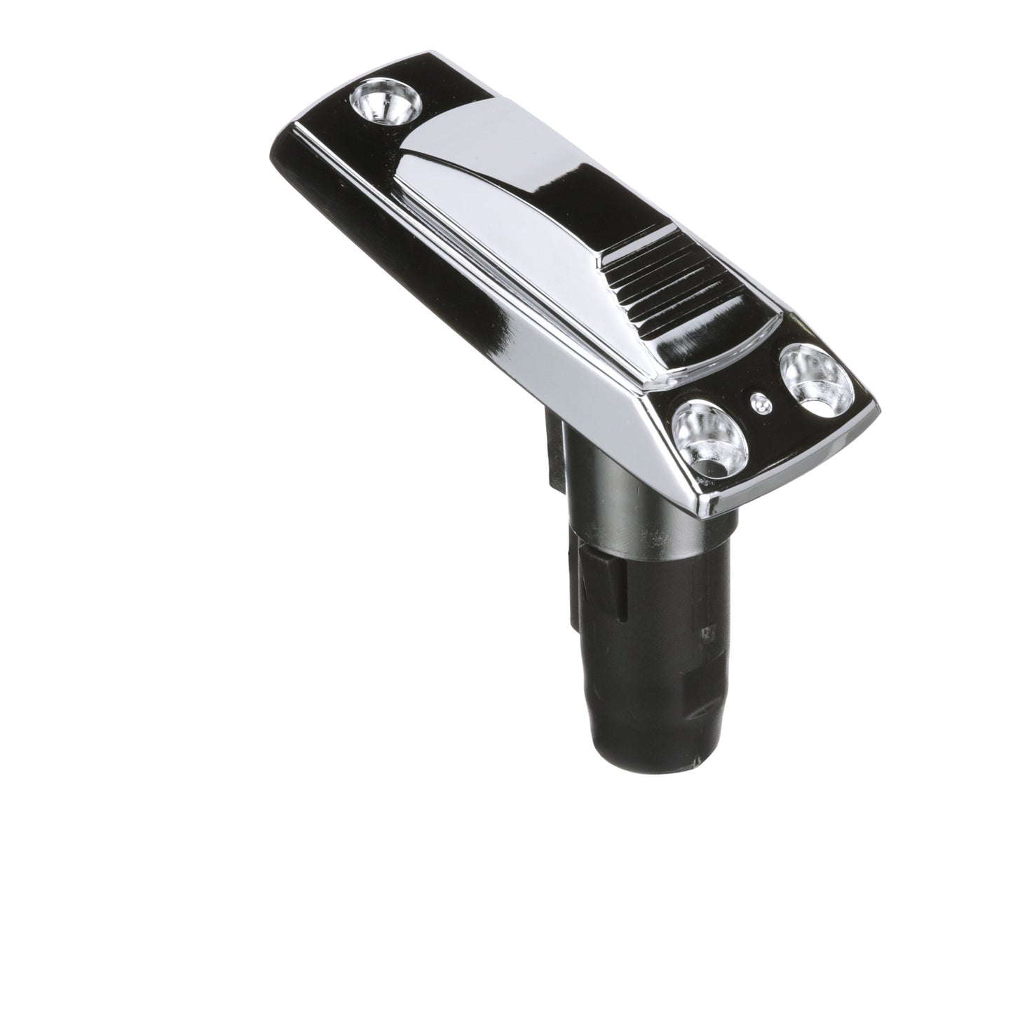 LIGHT BASE 2/P ANGLED SWVL COVER CHR