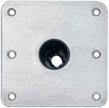 SNAP LOCK 1.77" BASE SS 7"X7"