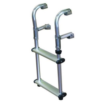 COMPACT TRANSOM LADDER - 2 STEP
