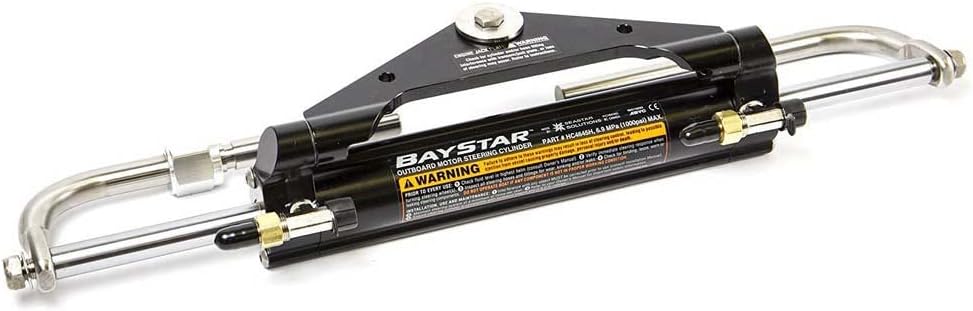 SeaStar Solutions BayStar Outboard Hydraulic Steering Cylinder Front Mount Replacement Cylinder