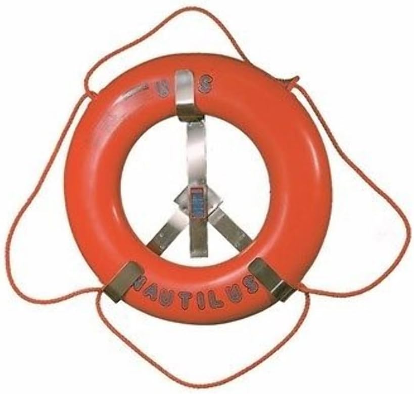 Cal-June Jim-Buoy 30” Life Ring Rack – Commercial-Grade Marine Safety Holder