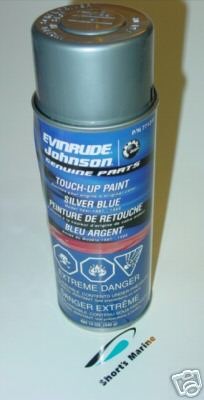 SPRAY PAINT BLUE-SILVER