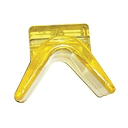 V-BOW STOP POLY 3"