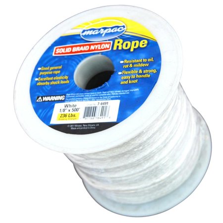 ROPE SPOOL NYL SOLID BRD 500X 3/8"