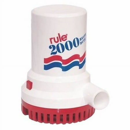 BILGE PUMP 12V 2000GPH UL LIST
