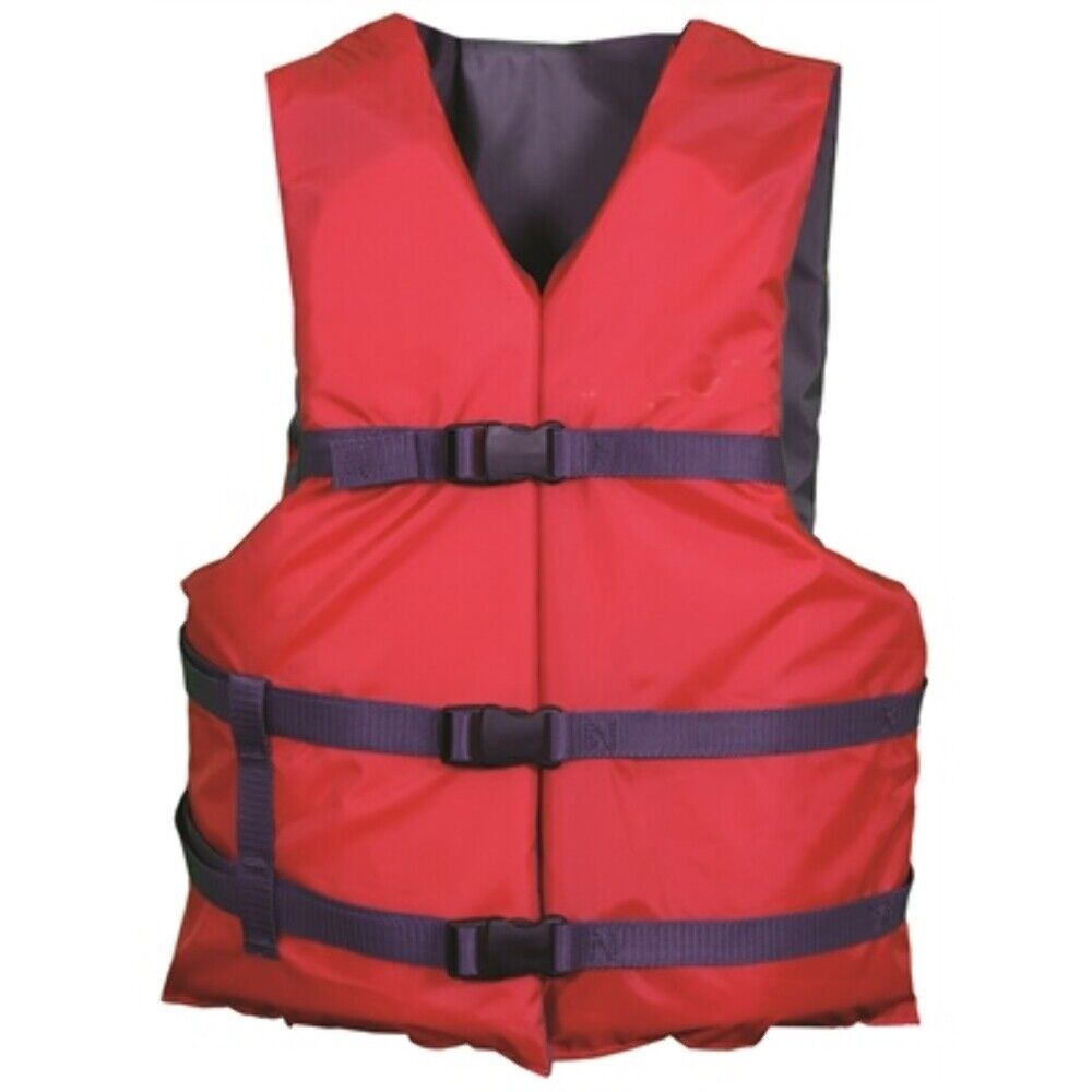 VEST GEN BOATNG RED ADLT