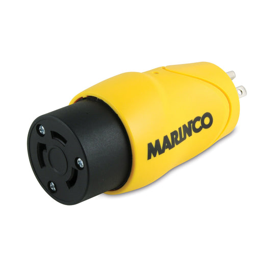 ADAPTER MALE 30A 125V TO 15/20A STRAIT