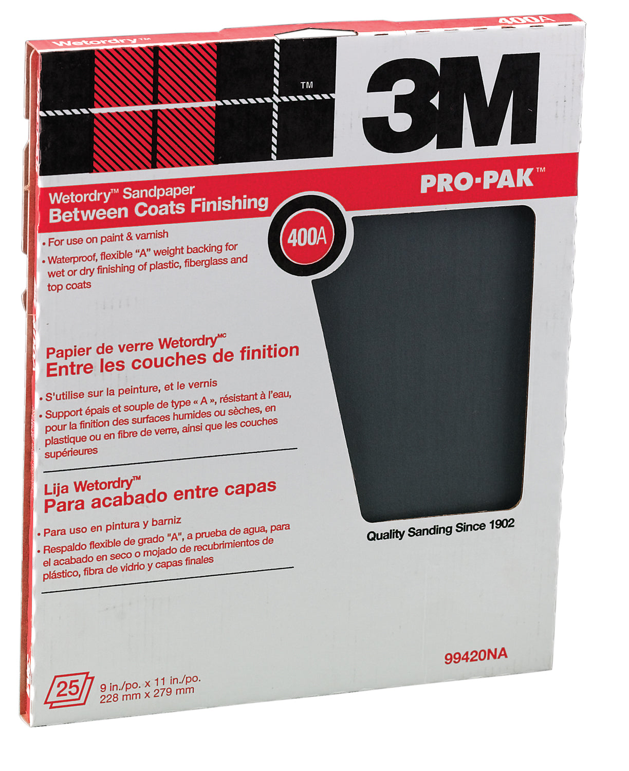 W/D TRMTE 9X11 400A 50PK