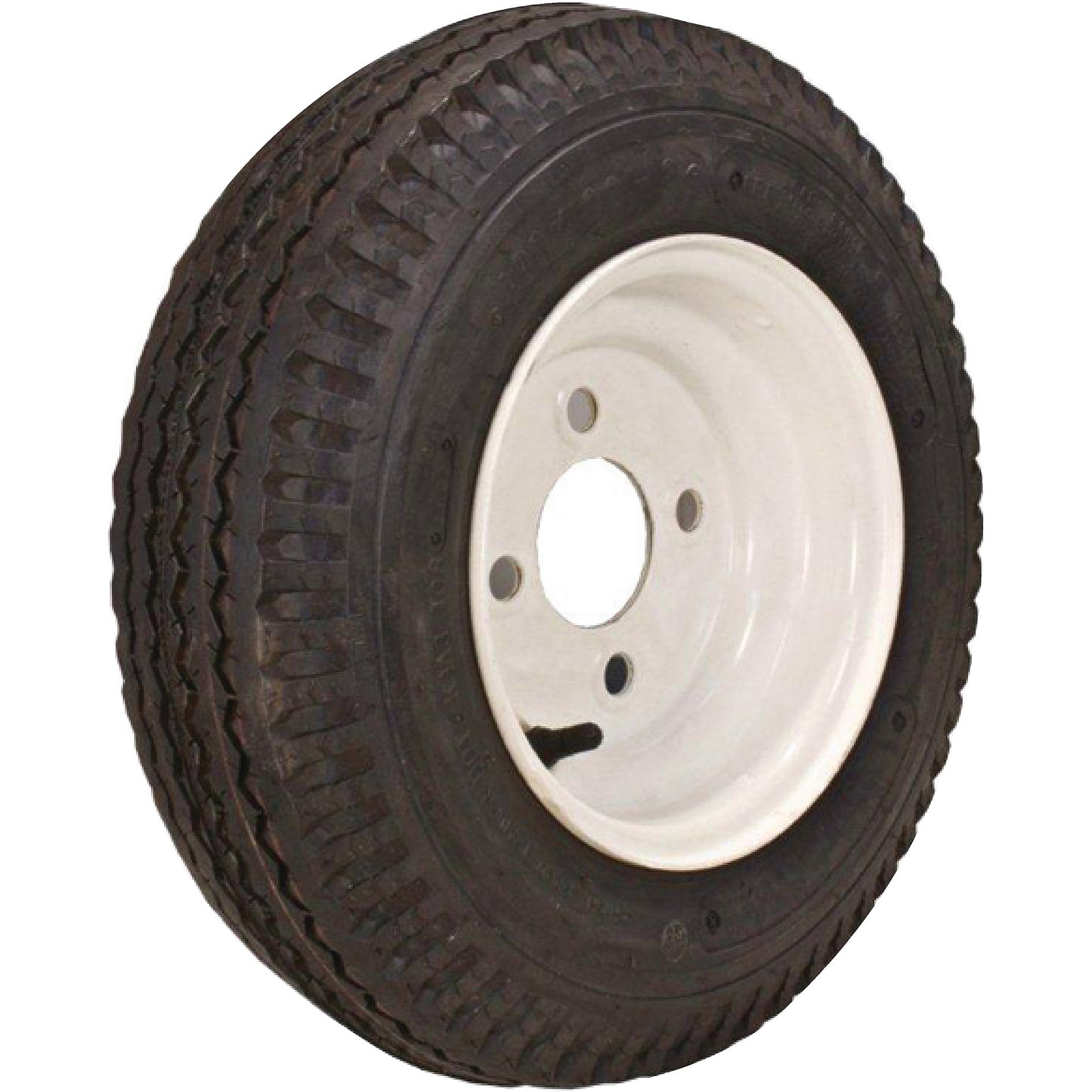 TIRE & WHEEL 570-8"B WHT SLD 5LUG