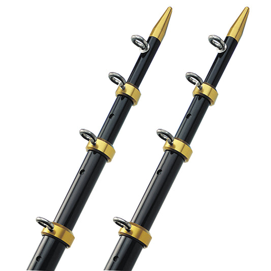 OR POLE 18' BLACK/GOLD