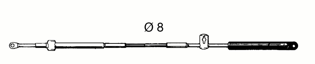 CONTROL CABLE HI PERF MRC 600A/179 15'