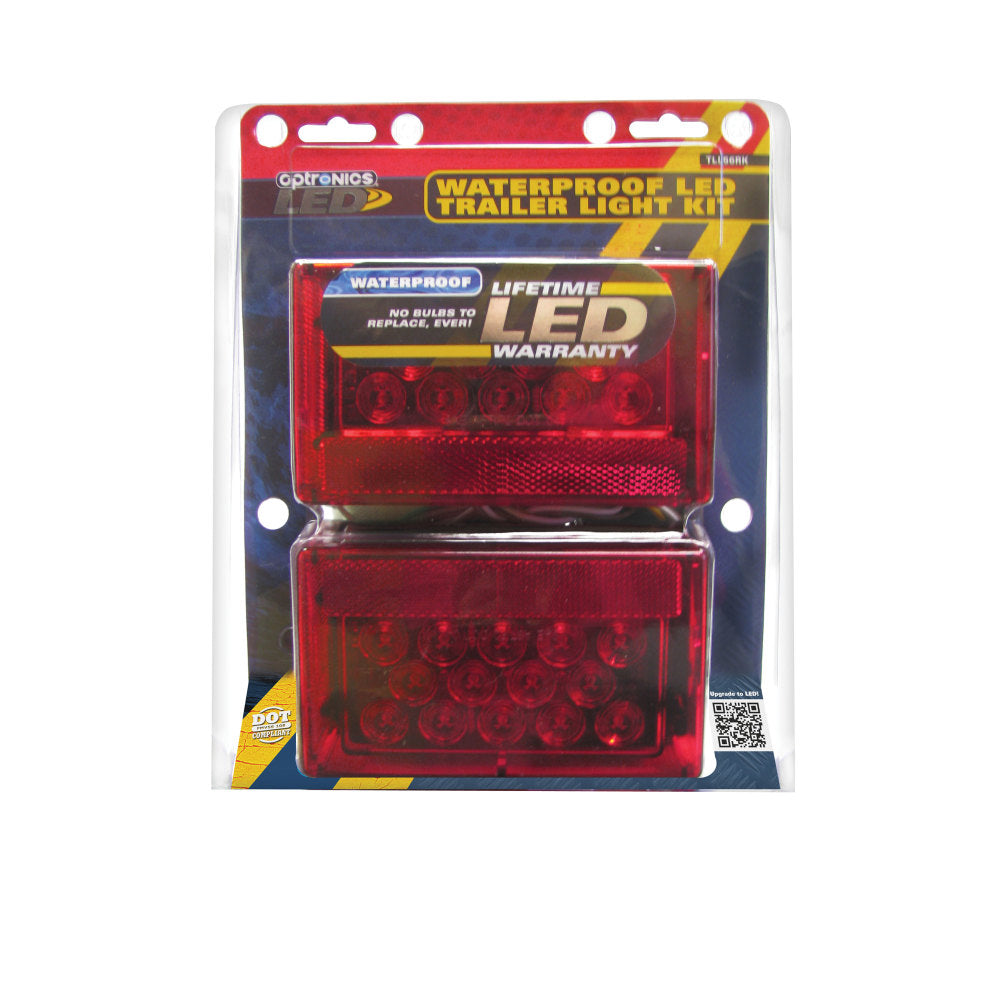 TRAILER TAIL LITE M/LED RECTANGLE KIT