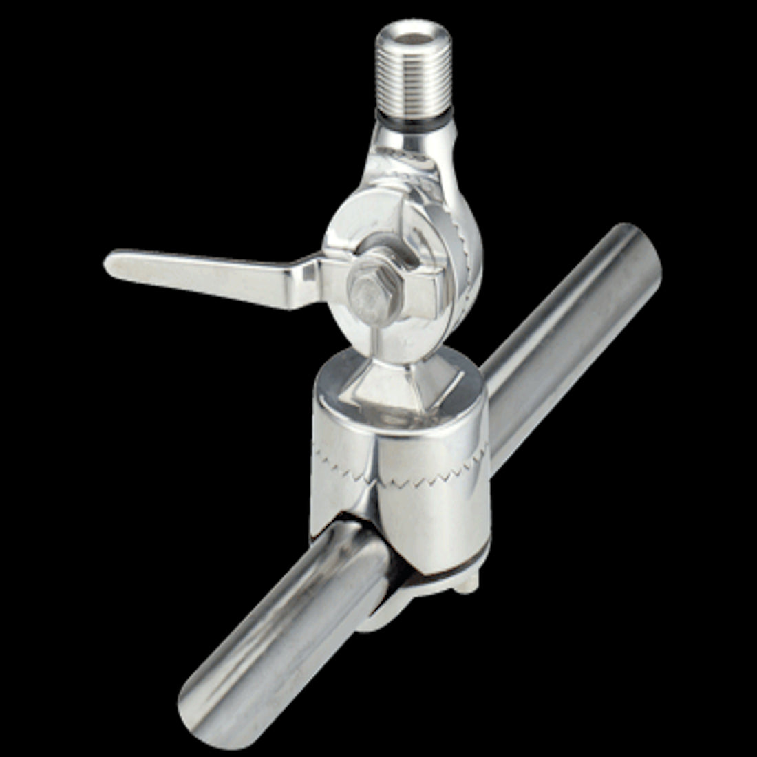 ANTENNA BASE RTCHT RAIL MNT SS 1"-1.25"