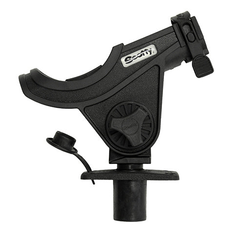 BAITCASTER ROD HOLDER - FLSH MNT - BLACK