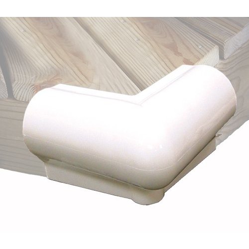 CORNER DOCK BUMPER (6"X6") - PVC WHITE