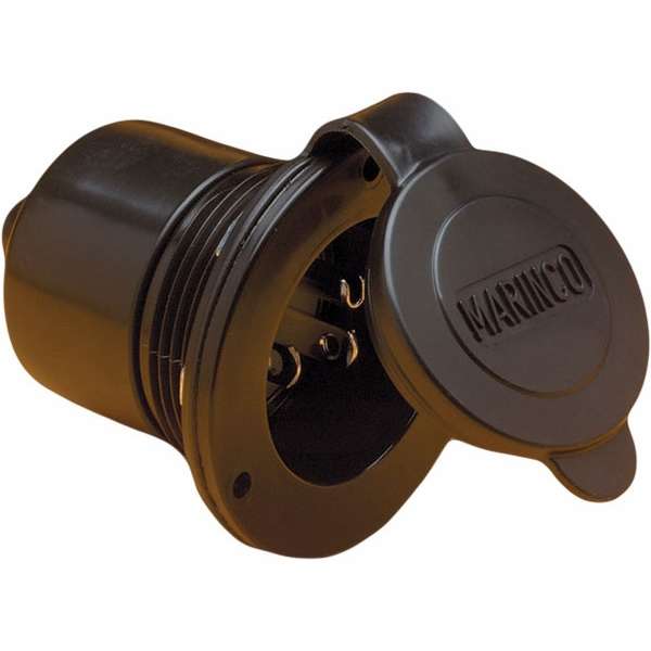 CHARGER INLET 15AMP 125V BLK