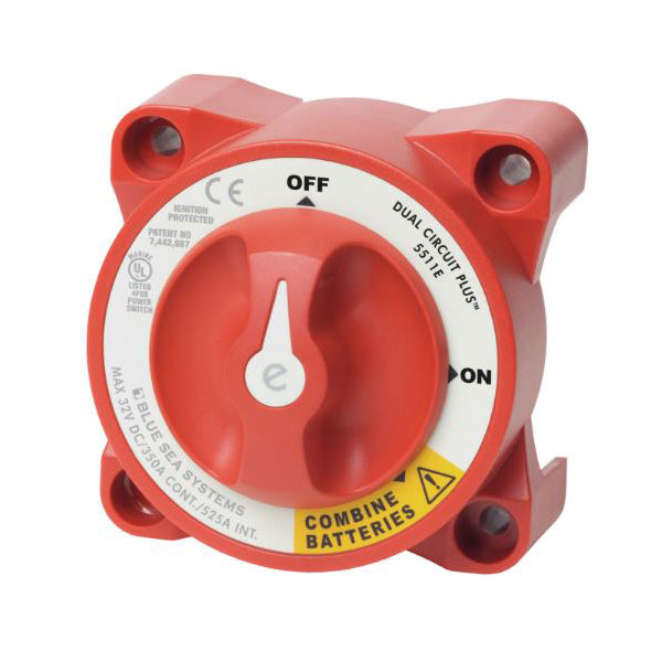 BATTERY SELECTOR SWITCH DUAL CIRC +