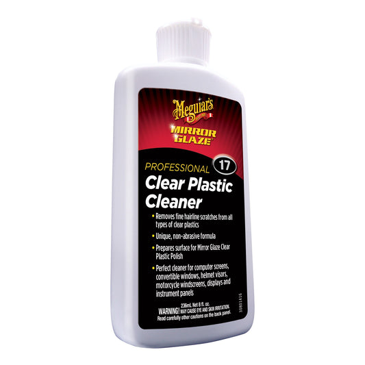 CLEAR PLASTIC CLEANR 8OZ