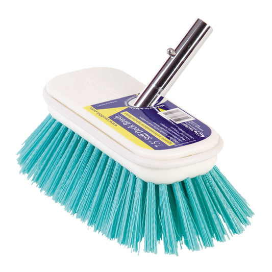 BRUSH STIFF 7.5" AQUA