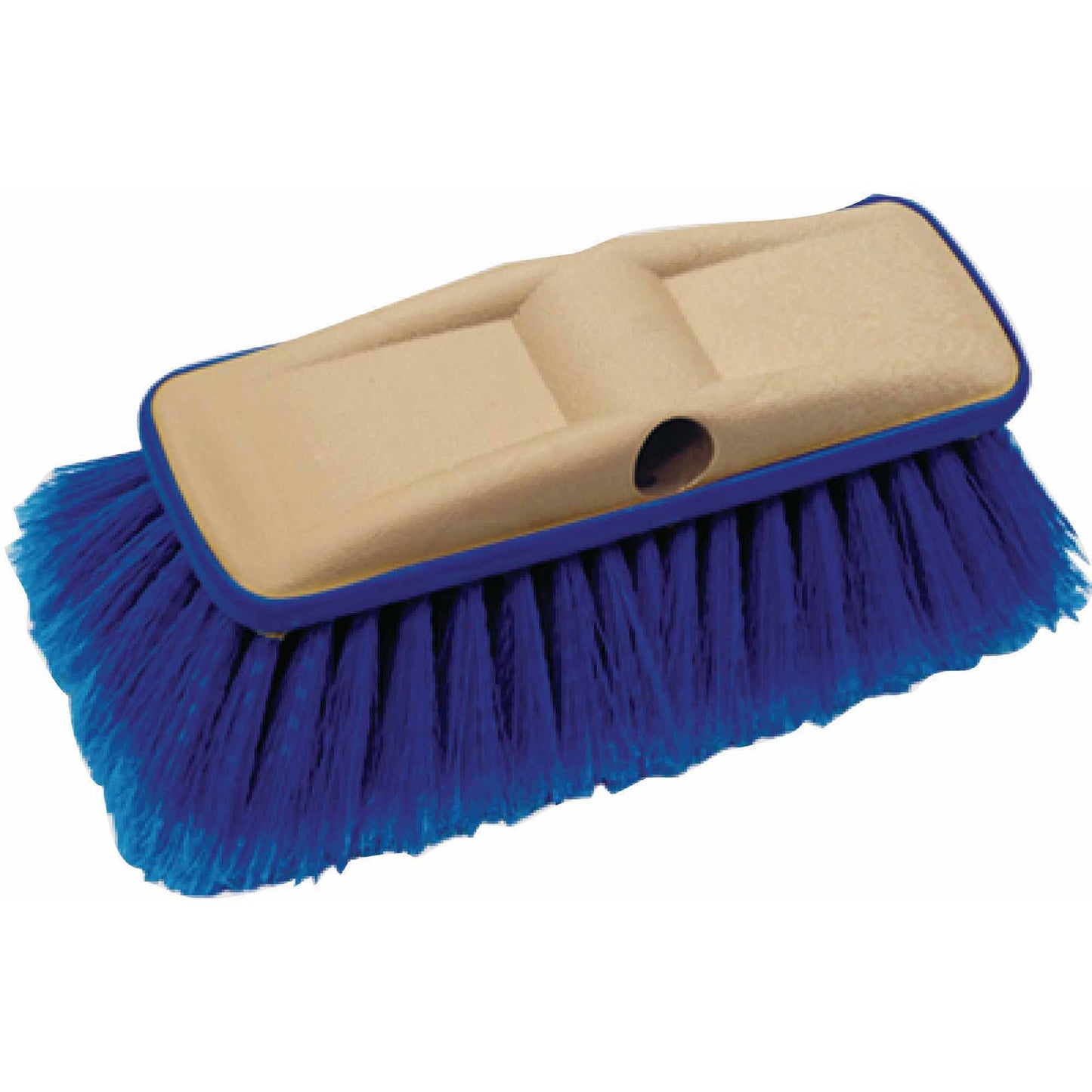 DELEXE BRUSH W/BUMPER - BRISTLE BLU MED
