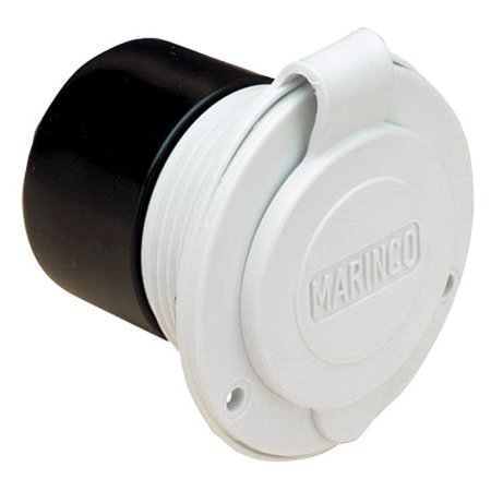 CHARGER INLET 15AMP 125V WHT