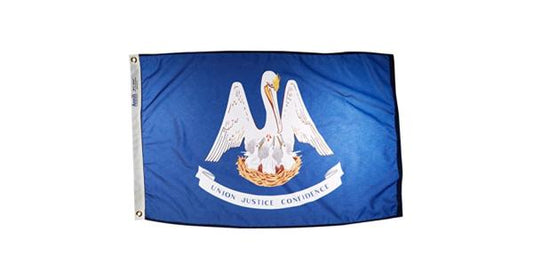 2X3 FT NYLGLO LA FLAG