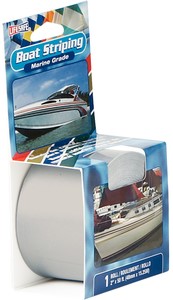 STRIPE TAPE 1"X50'-SLV